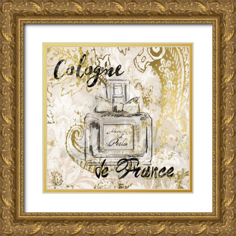 Cologne de France Gold Ornate Wood Framed Art Print with Double Matting by Robinson, Carol