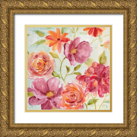 Warm Afternoon II Gold Ornate Wood Framed Art Print with Double Matting by Robinson, Carol