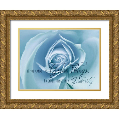 A. Jones Gold Ornate Wood Framed Art Print with Double Matting by Delimont, Danita