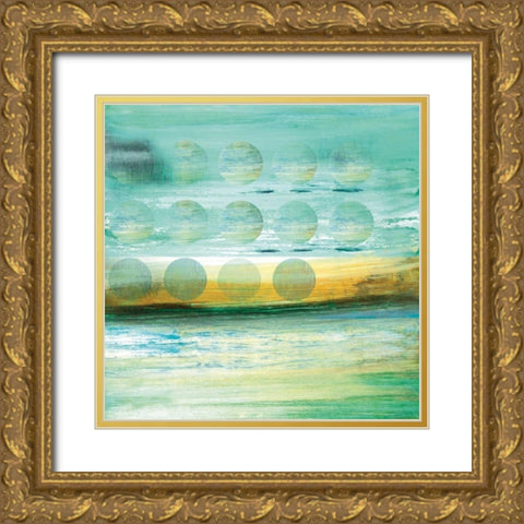 Night Approach Gold Ornate Wood Framed Art Print with Double Matting by Jill, Susan
