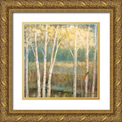 Natures Palette II Gold Ornate Wood Framed Art Print with Double Matting by Manning, Ruane