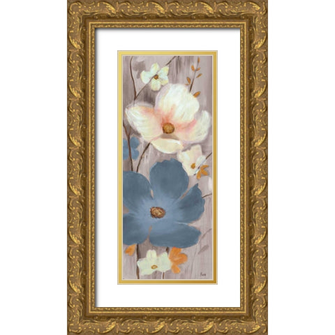 Delicate Scent I Gold Ornate Wood Framed Art Print with Double Matting by Nan