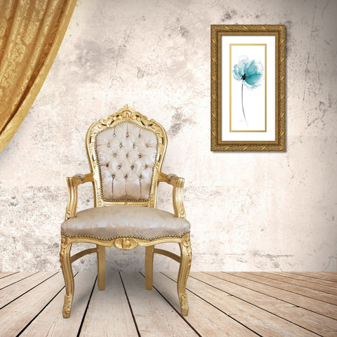 Quiet Gold Ornate Wood Framed Art Print with Double Matting by Robinson, Carol