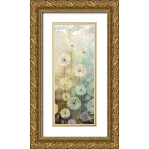 Make A Wish I Gold Ornate Wood Framed Art Print with Double Matting by Knutsen, Conrad