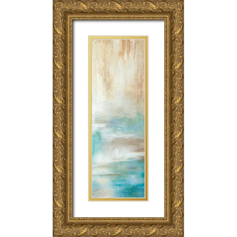 Misty View II Gold Ornate Wood Framed Art Print with Double Matting by Robinson, Carol