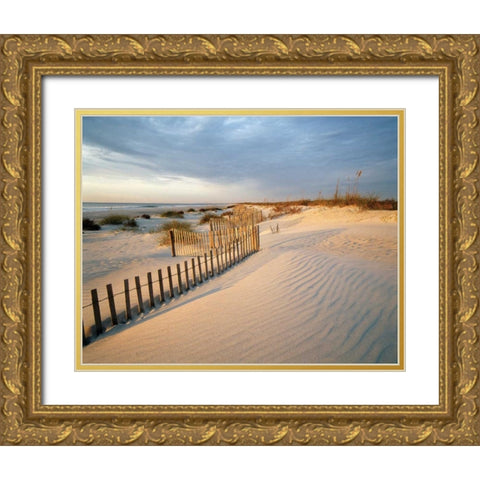 Huntington Gold Ornate Wood Framed Art Print with Double Matting by Delimont, Danita