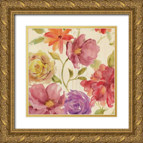 Summer Sorbet I Gold Ornate Wood Framed Art Print with Double Matting by Robinson, Carol
