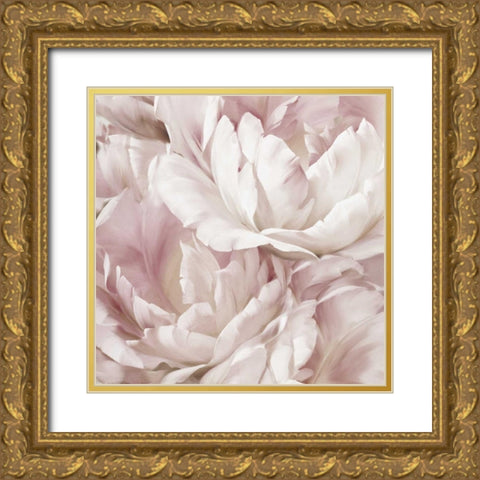 Intimate Blush IV Gold Ornate Wood Framed Art Print with Double Matting by Levashov, Igor