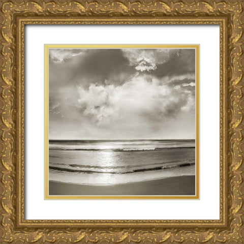 Infinity Gold Ornate Wood Framed Art Print with Double Matting by Calascibetta, Mike