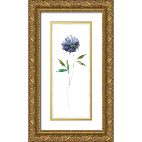 Plum Garden II Gold Ornate Wood Framed Art Print with Double Matting by Robinson, Carol