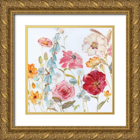 Spring Fever I Gold Ornate Wood Framed Art Print with Double Matting by Swatland, Sally