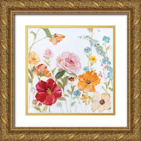 Spring Fever II Gold Ornate Wood Framed Art Print with Double Matting by Swatland, Sally