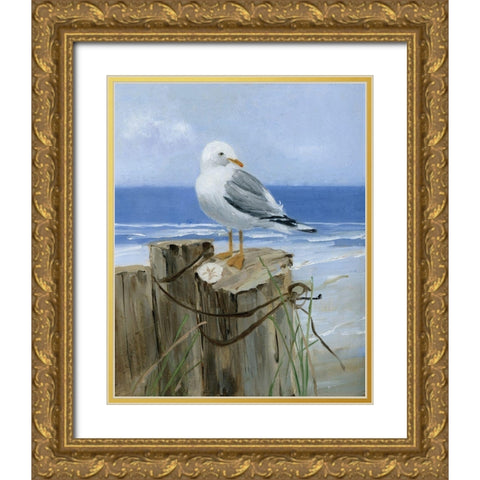 Keeping Watch I Gold Ornate Wood Framed Art Print with Double Matting by Swatland, Sally