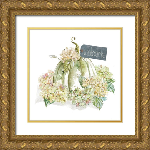 End of Summer Gold Ornate Wood Framed Art Print with Double Matting by Robinson, Carol