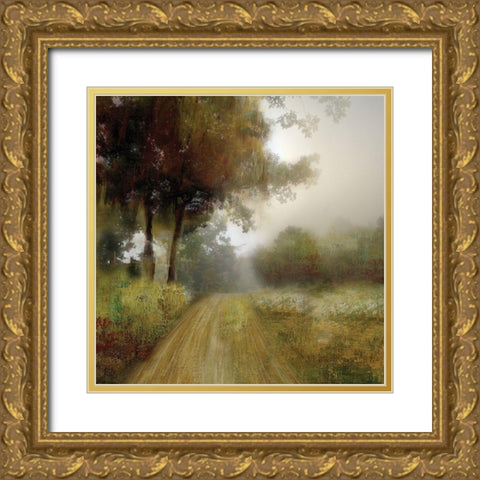 Take Me Home Gold Ornate Wood Framed Art Print with Double Matting by Nan