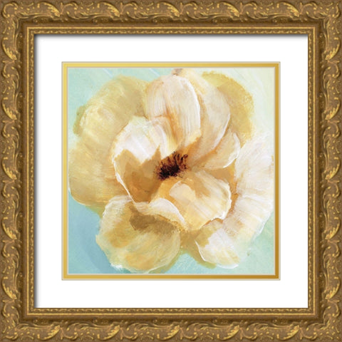 Soft Sunday II Gold Ornate Wood Framed Art Print with Double Matting by Nan