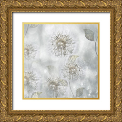 Blowing Wishes II Gold Ornate Wood Framed Art Print with Double Matting by Weisz, Irene