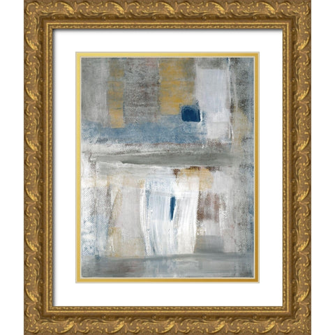 Tribeca II Gold Ornate Wood Framed Art Print with Double Matting by Pattinian, Merri