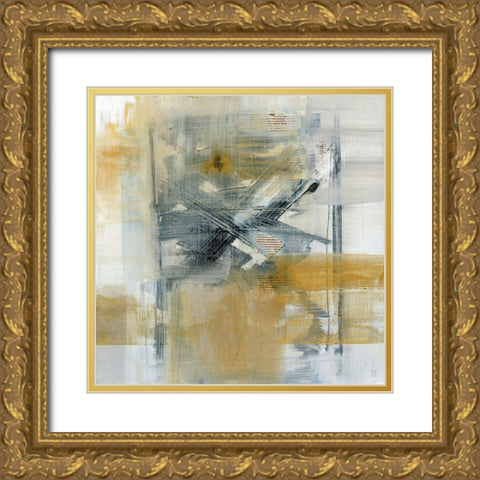 Reflections I Gold Ornate Wood Framed Art Print with Double Matting by Jill, Susan