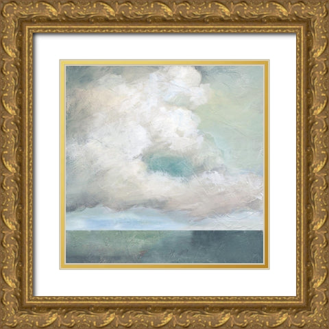 Cloudscape VIII Gold Ornate Wood Framed Art Print with Double Matting by Nan