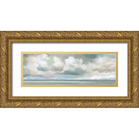 Cloudscape Vista I Gold Ornate Wood Framed Art Print with Double Matting by Nan