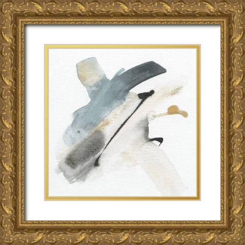 Sand and Sky III Gold Ornate Wood Framed Art Print with Double Matting by Jill, Susan