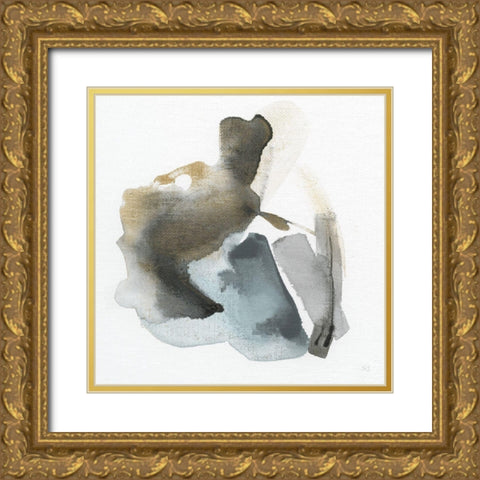 Sand and Sky IV Gold Ornate Wood Framed Art Print with Double Matting by Jill, Susan
