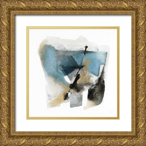 Artestian Spring II Gold Ornate Wood Framed Art Print with Double Matting by Jill, Susan