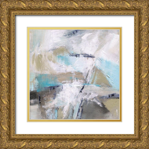 Perdendicular Gold Ornate Wood Framed Art Print with Double Matting by Shapiro, Judith