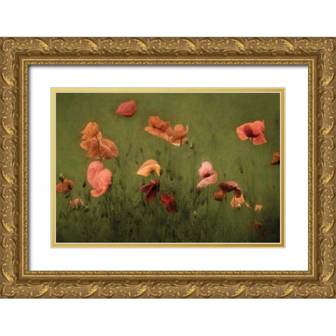 The Wild Gold Ornate Wood Framed Art Print with Double Matting by Van de Goor, Lars
