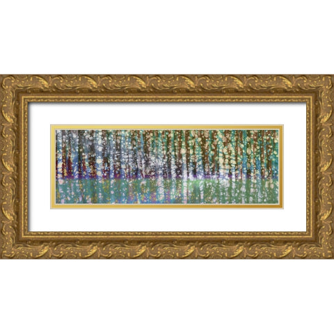 Birch Betik Gold Ornate Wood Framed Art Print with Double Matting by Butler, John