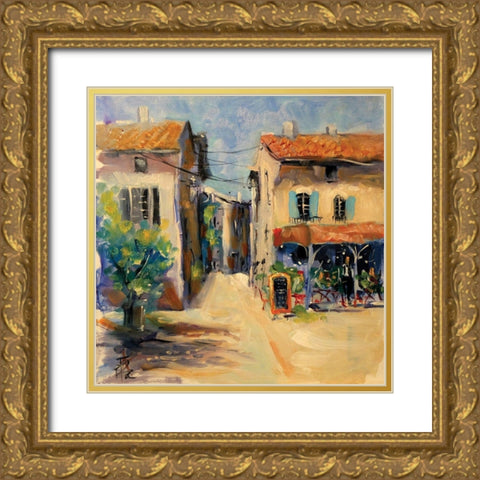 France I Gold Ornate Wood Framed Art Print with Double Matting by Farrall Doyle, Anne