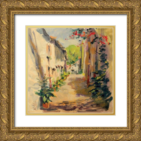 France III Gold Ornate Wood Framed Art Print with Double Matting by Farrall Doyle, Anne