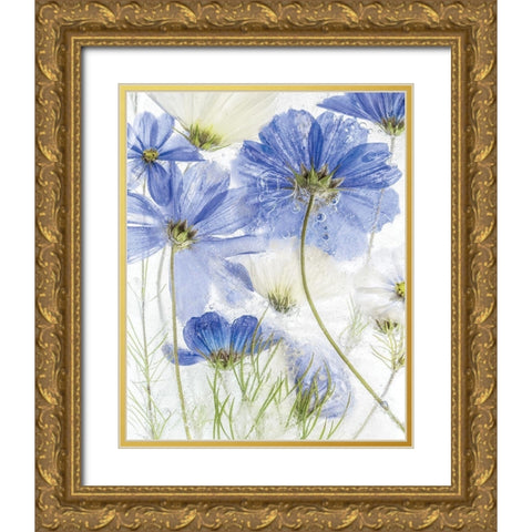 Frozen In Time II Gold Ornate Wood Framed Art Print with Double Matting by Disher, Mandy