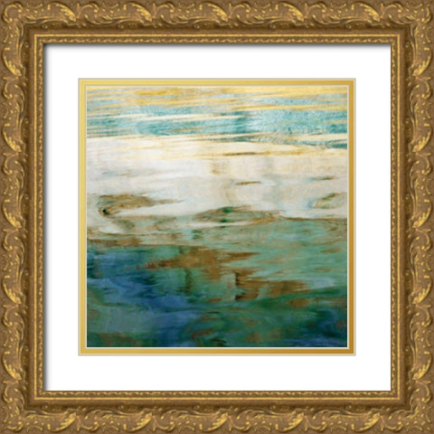 Opalescence Gold Ornate Wood Framed Art Print with Double Matting by Delimont, Danita