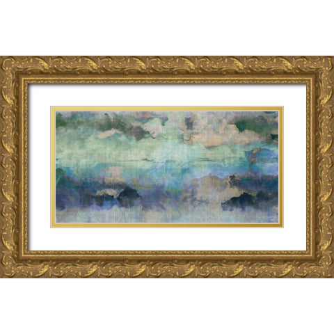 Dreamscape Gold Ornate Wood Framed Art Print with Double Matting by Butler, John