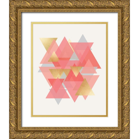 Scandinavian Gold Ornate Wood Framed Art Print with Double Matting by Carpentieri, Natalie