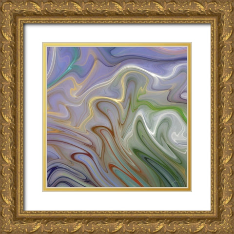 Vape II Gold Ornate Wood Framed Art Print with Double Matting by Burghardt, James