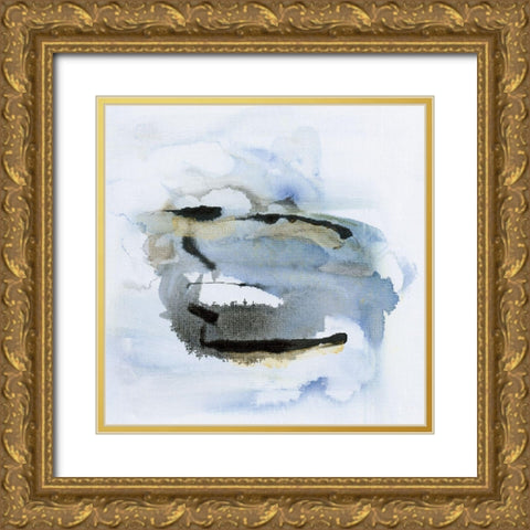 Cool Water II Gold Ornate Wood Framed Art Print with Double Matting by Jill, Susan
