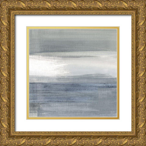 Weathered IV Gold Ornate Wood Framed Art Print with Double Matting by Jill, Susan