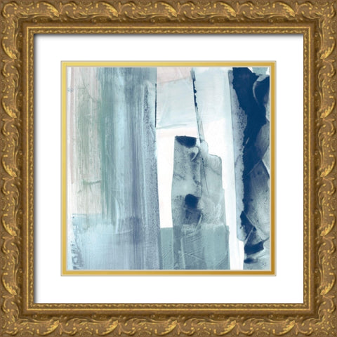 Miss The Sea II Gold Ornate Wood Framed Art Print with Double Matting by Jill, Susan
