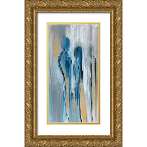 Just A Memory I Gold Ornate Wood Framed Art Print with Double Matting by Jill, Susan