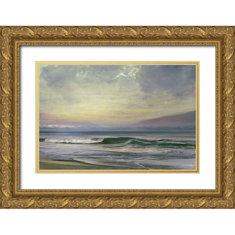 Our View Gold Ornate Wood Framed Art Print with Double Matting by Calascibetta, Mike