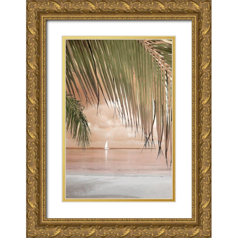 West Coast Gold Ornate Wood Framed Art Print with Double Matting by Delimont, Danita