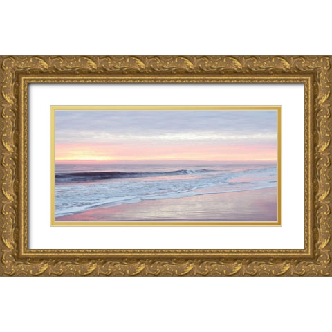 Morning Break Gold Ornate Wood Framed Art Print with Double Matting by Carpentieri, Natalie