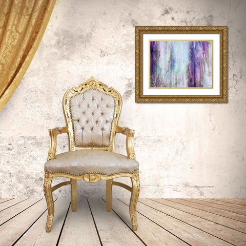 Magique Gold Ornate Wood Framed Art Print with Double Matting by Butler, John