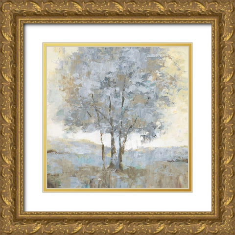 Soft Sentinel I Gold Ornate Wood Framed Art Print with Double Matting by Nan
