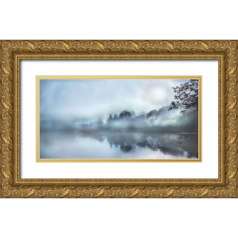 Morning Wonders Gold Ornate Wood Framed Art Print with Double Matting by Weisz, Irene