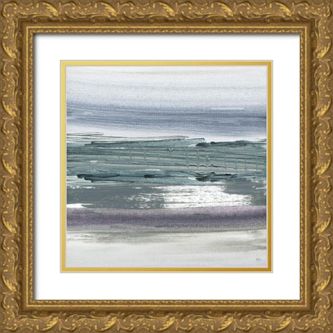 Sahara I Gold Ornate Wood Framed Art Print with Double Matting by Jill, Susan