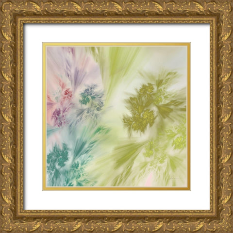 Whisper I Gold Ornate Wood Framed Art Print with Double Matting by Burghardt, James